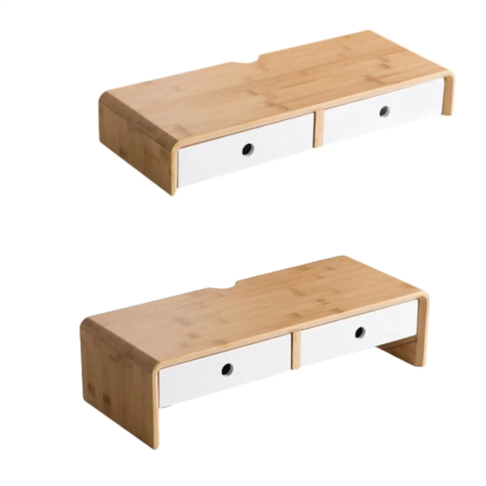 Bamboo Monitor Riser